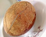 A picture of step 1 of Homemade coconut milk.