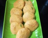 A picture of step 3 of Besan messi masala puri - eat with arbi Fry.
