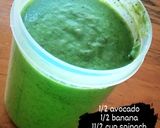A picture of step 2 of Healthy breakfast🥤 smoothies #blackberry_oats & #green_smoothie.