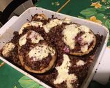 Une image de l'étape 10 de Aubergine farcie chair à saucisse,carottes violettes et burrata.