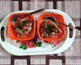 समोसा छोले चाट (Samosa Chole Chat Recipe In Marathi) रेसिपी स्टेप 4 फोटो 