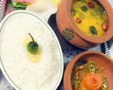 A picture of step 3 of Turrai sabzi.