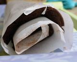 A picture of step 10 of Chocolate Swiss Roll! 🍫🍥.