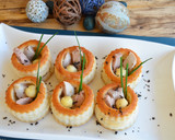 Foto del paso 1 de la receta: Volovanes de codorniz
