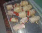 Foto del paso 2 de la receta: Popietas de tilapia rellenos de pimiento del piquillo en salsa