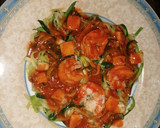 Foto del paso 8 de la receta: Espaguetis de calabacín con langostinos
