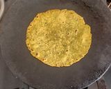 A picture of step 4 of Methi Thepla.