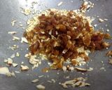 A picture of step 3 of Dates crunchy bite/ laddu.