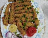 A picture of step 4 of Chatpaty kurkury Bombil fish fry.
