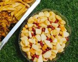 A picture of step 2 of Mix Fruit Chaat.