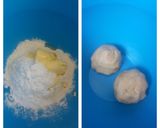 Foto langkah ke 4 dari resep Pai apel ros / Apple roll pie.