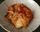 Foto del paso 9 de la receta Contramuslos de pollo guisados en salsa