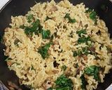 Foto del paso 5 de la receta: Pasta cremosa con kale y champiñones