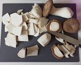 Foto del paso 2 de la receta Boletus con parmentier y yema