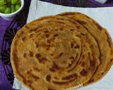 प्लेन लच्छा पराठें (plain lachha paratha recipe in Hindi) रेसिपी चरण 4 फोटो