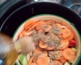 Foto del paso 3 de la receta: Papas rellenas con salteado de verduras