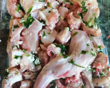 Foto del paso 4 de la receta: Conejo al horno en salsa de miel y verduras