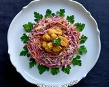 عکس مرحله 2 از دستور سالاد رژیمی پروتئینی 🌸