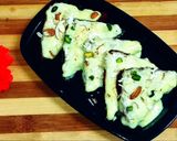 A picture of step 9 of Shahi tukda.