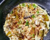 A picture of step 5 of Brinjal, Curd Curry.