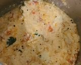 A picture of step 3 of Rava uttpam 😊.