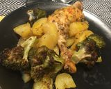 Foto del paso 7 de la receta: Brócoli con pollo al horno