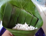 Foto langkah ke 2 dari resep Lupis ketan gula merah anti gagal.