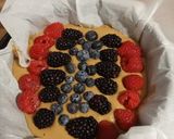 Foto del paso 4 de la receta: Pastel de frutos del bosque