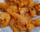A picture of step 1 of Chicken pakore.
