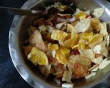 A picture of step 4 of Crispy fruit chat.