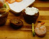 Фото кроку 13 до Тарталетки з морепродуктами "Інь-Янь".