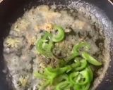 A picture of step 5 of Chicken Fettuccine Alfredo 🍝.