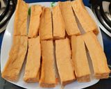 Hình bước làm 1 của món Đậu hủ khìa nước dừa