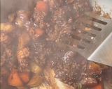 A picture of step 5 of Korean Black Bean Chicken Lettuce Wraps.