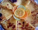 Pas rețetă Clătite dulce-acrişoare cu suc de fructe citrice 3 fotografie