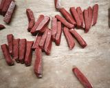 Céklás házi tészta recept fázis 3 fotója