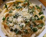 Sajtszószos 🧀 makaróni rukkolával 🥬 recept fázis 9 fotója