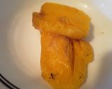 Foto del paso 2 de la receta: Omelette de plátano maduro para desayunar... 😘🍌🧀🥓🥚🍳🍌😘