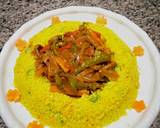 Shredded beef sauce da couscousmatakin girki4 hoto