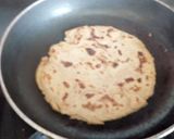 A picture of step 10 of Chur chur paneer roll.