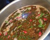 A picture of step 1 of Punjabi Yakhni Pulao.