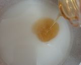 A picture of step 4 of Kunefa filled with Walnuts.