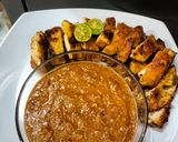 Foto langkah ke 5 dari resep Ayam Bakar Bumbu Kacang.