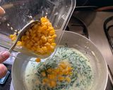 डिलीशियस कॉर्न पालक ऑ गरेटिन (Corn Palak Au Gratin Recipe In Marathi) रेसिपी स्टेप 5 फोटो 