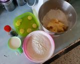 A picture of step 2 of Red velvet cake.