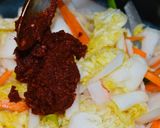 A picture of step 8 of Korean Kimchi.