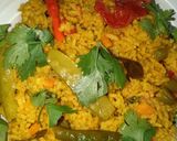 Foto langkah ke 13 dari resep Nasi Briyani Vegetarin.