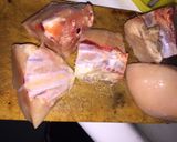 Foto del paso 4 de la receta: Pollo a la mostaza con Arroz y Papas Fritas