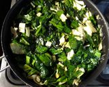 Foto del paso 5 de la receta: Tortilla rápida espinaca y repollo