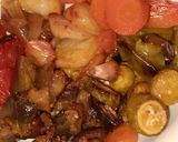 صورة لخطوة 5 من وصفة خضار مشوية متنوعة